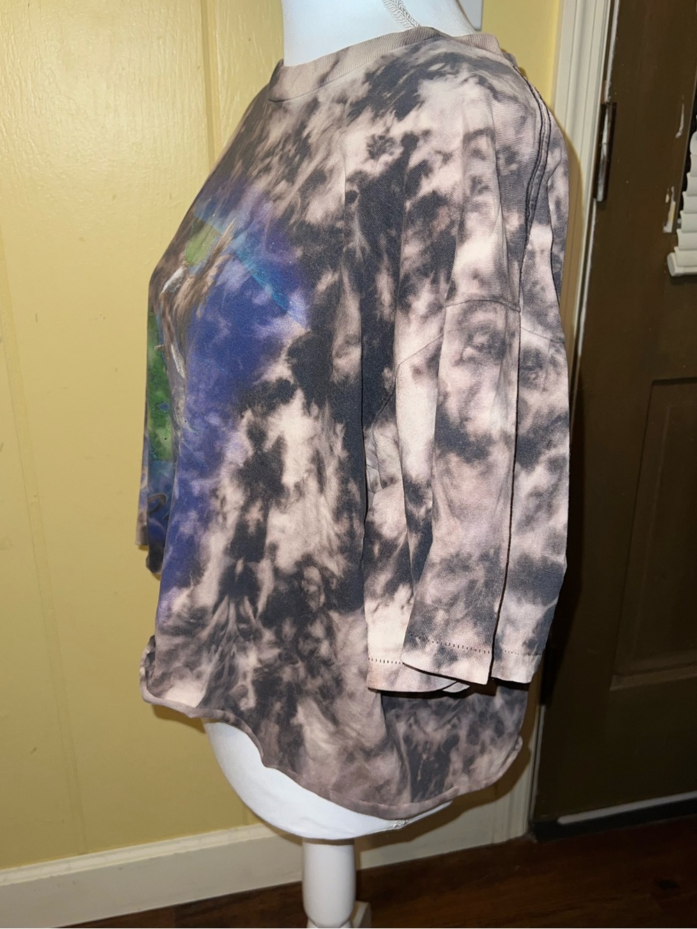 Harley Davidson Vintage 90’s Gray Acid Wash Daytona Beach Boxy Crop Fit Size XL - Picture 2 of 10